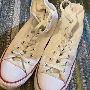 Mens 9.5 Chuck Taylor All Star White Converse